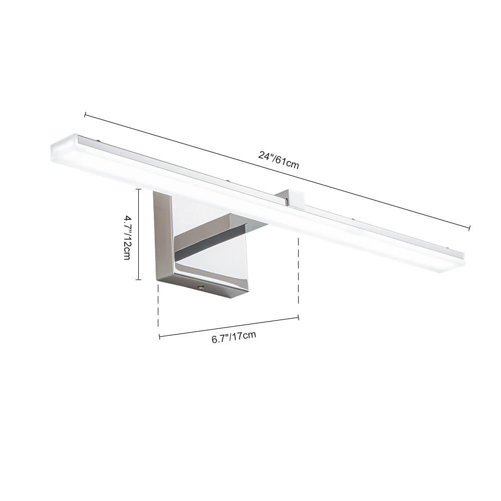 Modern Dimmable LED Bathroom Vanity Wall Sconce - LightfixturesUAE