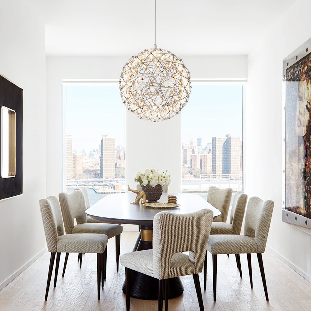 Modern Dimmable LED Sparkle Starry Chandelier - LightfixturesUAE