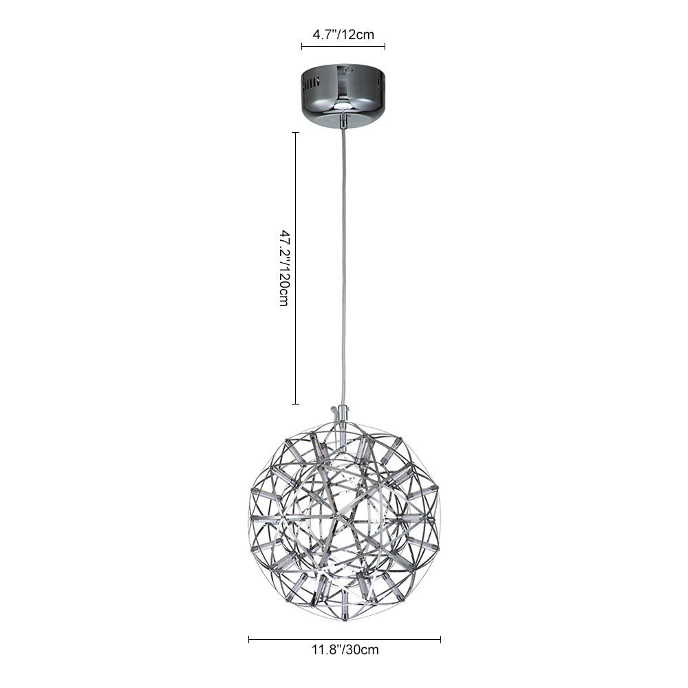 Modern Dimmable LED Sparkle Starry Chandelier - LightfixturesUAE