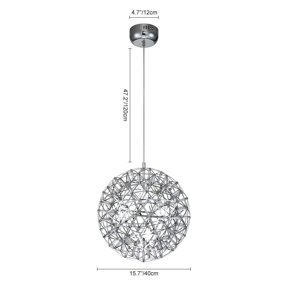 Modern Dimmable LED Sparkle Starry Chandelier - LightfixturesUAE