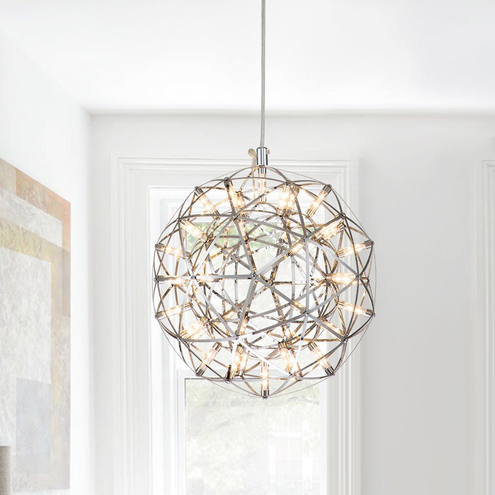 Modern Dimmable LED Sparkle Starry Chandelier - LightfixturesUAE