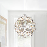 Modern Dimmable LED Sparkle Starry Chandelier - LightfixturesUAE