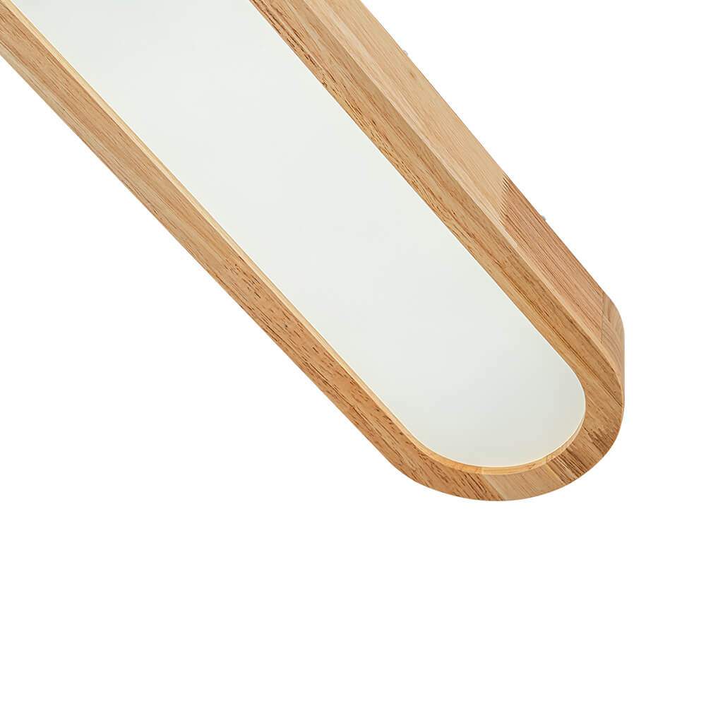 Modern Dimmable Long Oval LED Ceiling Light - LightfixturesUAE