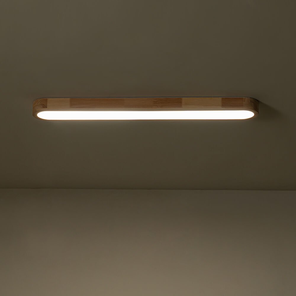 Modern Dimmable Long Oval LED Ceiling Light - LightfixturesUAE