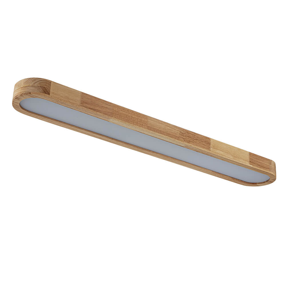 Modern Dimmable Long Oval LED Ceiling Light - LightfixturesUAE