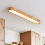 Modern Dimmable Long Oval LED Ceiling Light - LightfixturesUAE