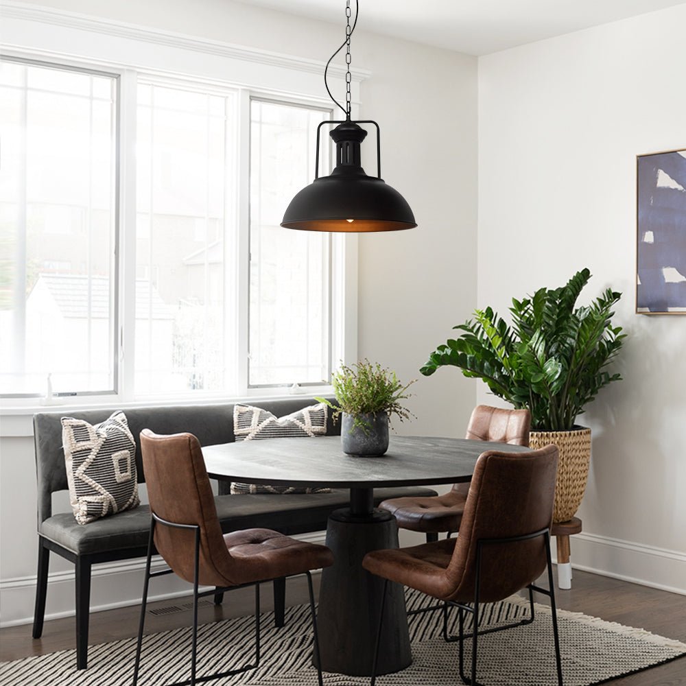 Modern Farmhouse Dome Pendant Lighting - LightfixturesUAE