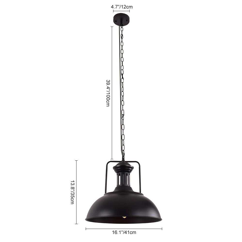 Modern Farmhouse Dome Pendant Lighting - LightfixturesUAE