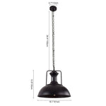 Modern Farmhouse Dome Pendant Lighting - LightfixturesUAE