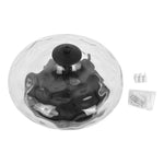 Modern Farmhouse Glass 2 - Light Flush Mount Ceiling Light - LightfixturesUAE