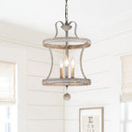 Modern Farmhouse Open Curved Pendant Lighting - LightfixturesUAE