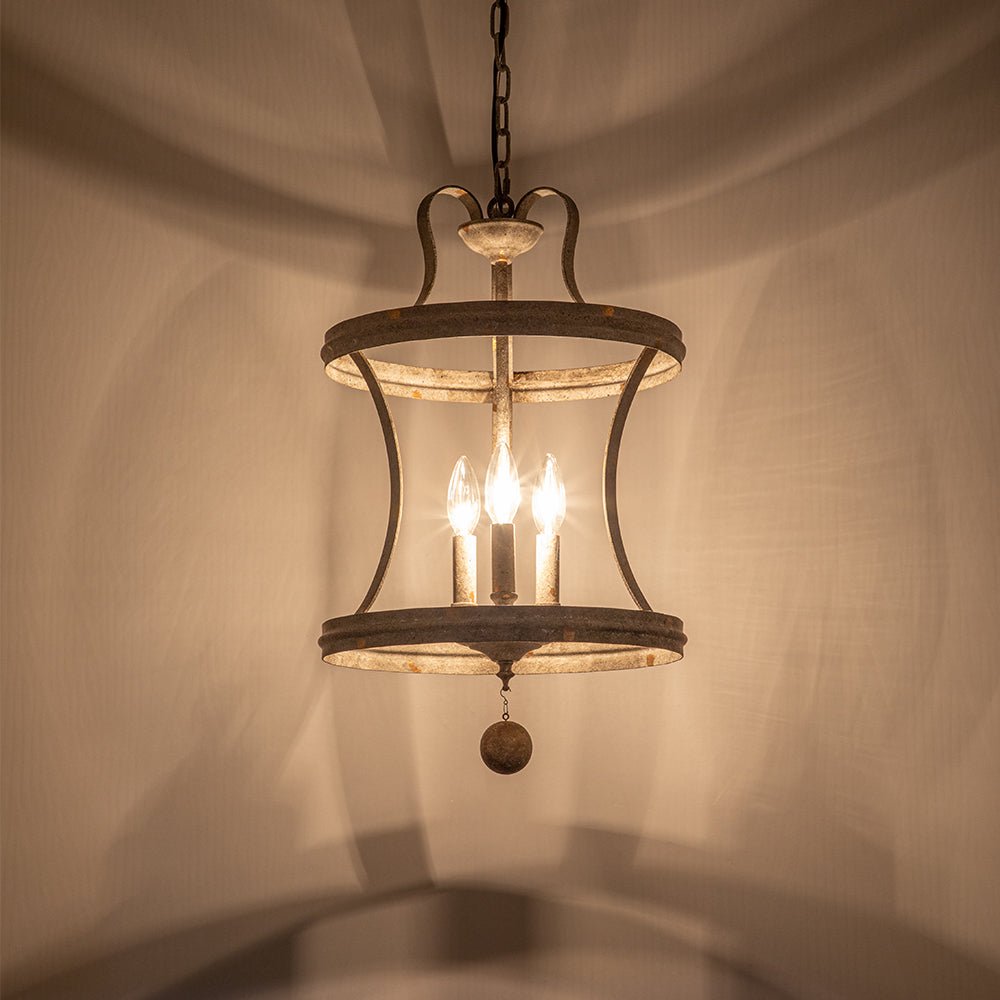 Modern Farmhouse Open Curved Pendant Lighting - LightfixturesUAE
