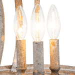 Modern Farmhouse Open Curved Pendant Lighting - LightfixturesUAE