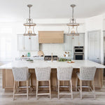 Modern Farmhouse Open Curved Pendant Lighting - LightfixturesUAE