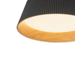 Modern Fluted Ribbed Round LED Flush Mount Ceiling Light - LightfixturesUAE