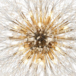 Modern Glam 16 - Light Starburst Dandelion Crystal Glass Chandelier - LightfixturesUAE