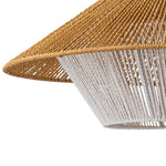 Modern Hand - Woven Hat Hemp Island Chandelier - LightfixturesUAE
