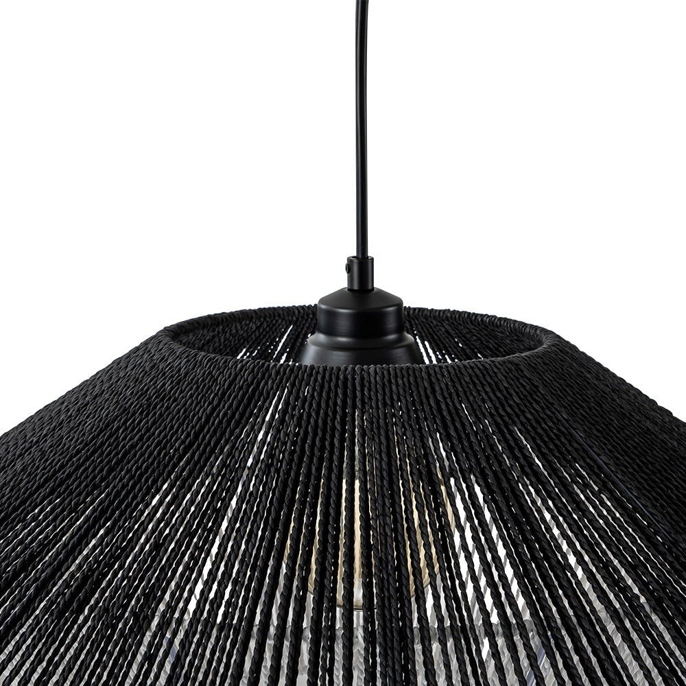 Modern Hand - Woven Hat Hemp Island Chandelier - LightfixturesUAE