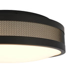 Modern Hollow Design Round Dimmable LED Flush Mount - LightfixturesUAE