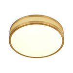 Modern Hollow Design Round Dimmable LED Flush Mount - LightfixturesUAE