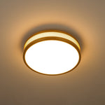 Modern Hollow Design Round Dimmable LED Flush Mount - LightfixturesUAE