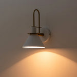 Modern Industrial 1 Light Cone Wall Sconce - LightfixturesUAE