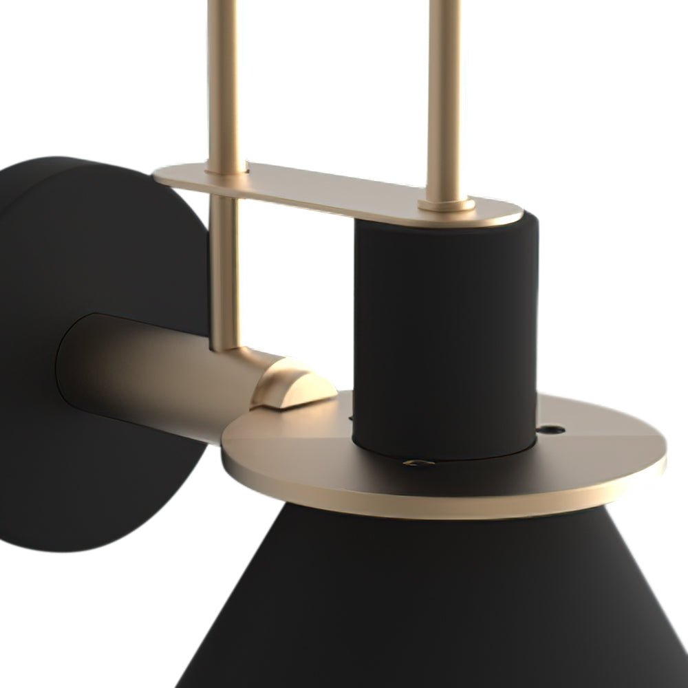 Modern Industrial 1 Light Cone Wall Sconce - LightfixturesUAE