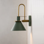 Modern Industrial 1 Light Cone Wall Sconce - LightfixturesUAE