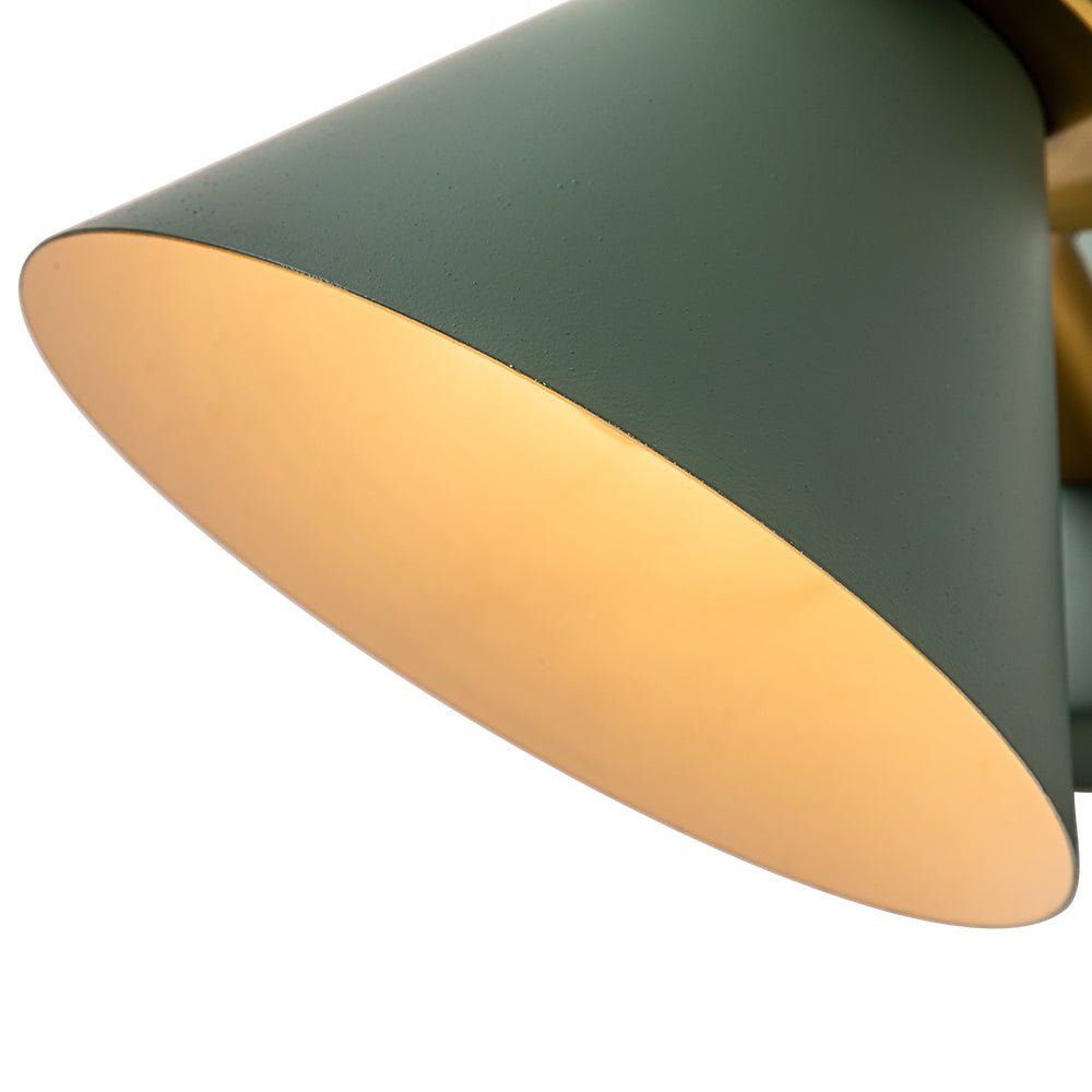 Modern Industrial 1 Light Cone Wall Sconce - LightfixturesUAE