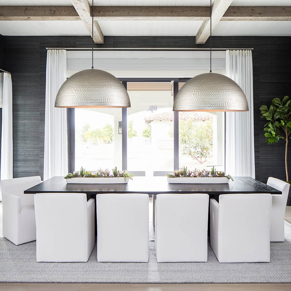 Modern Industrial 1 - Light Dome Pendant Lighting - LightfixturesUAE
