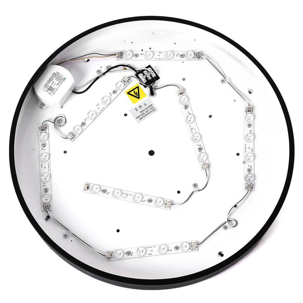 Modern Integrated LED Flush Mount Low Ceiling Light Fixture - LightfixturesUAE