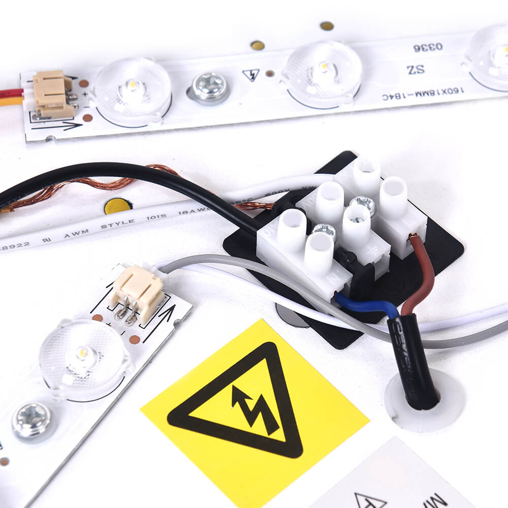 Modern Integrated LED Flush Mount Low Ceiling Light Fixture - LightfixturesUAE