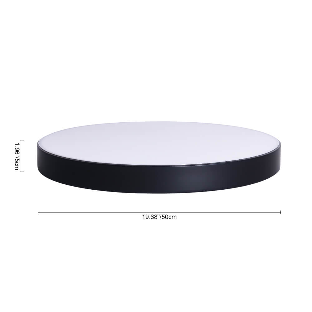 Modern Integrated LED Flush Mount Low Ceiling Light Fixture - LightfixturesUAE