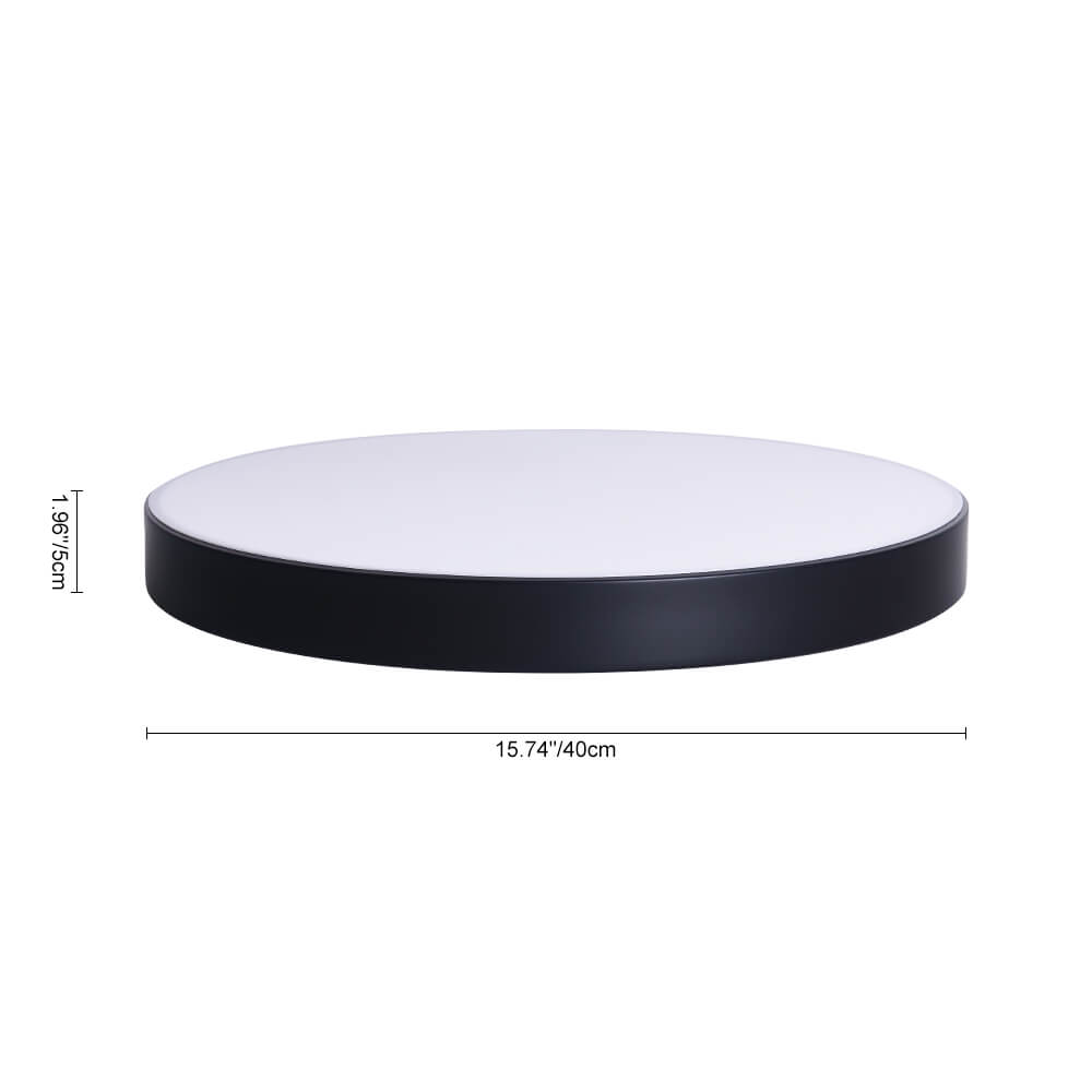 Modern Integrated LED Flush Mount Low Ceiling Light Fixture - LightfixturesUAE
