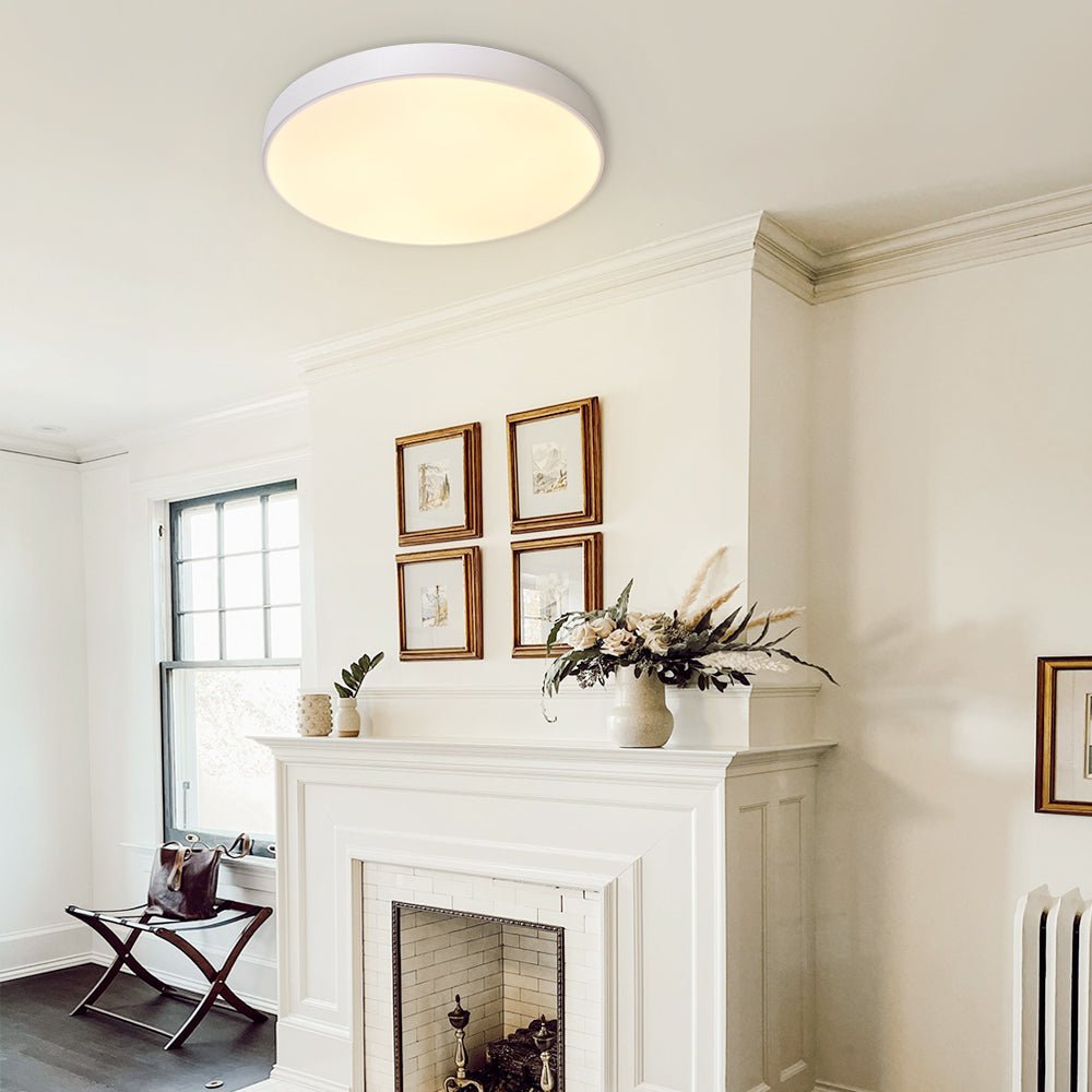 Modern Integrated LED Flush Mount Ultra - Thin Ceiling Light - LightfixturesUAE