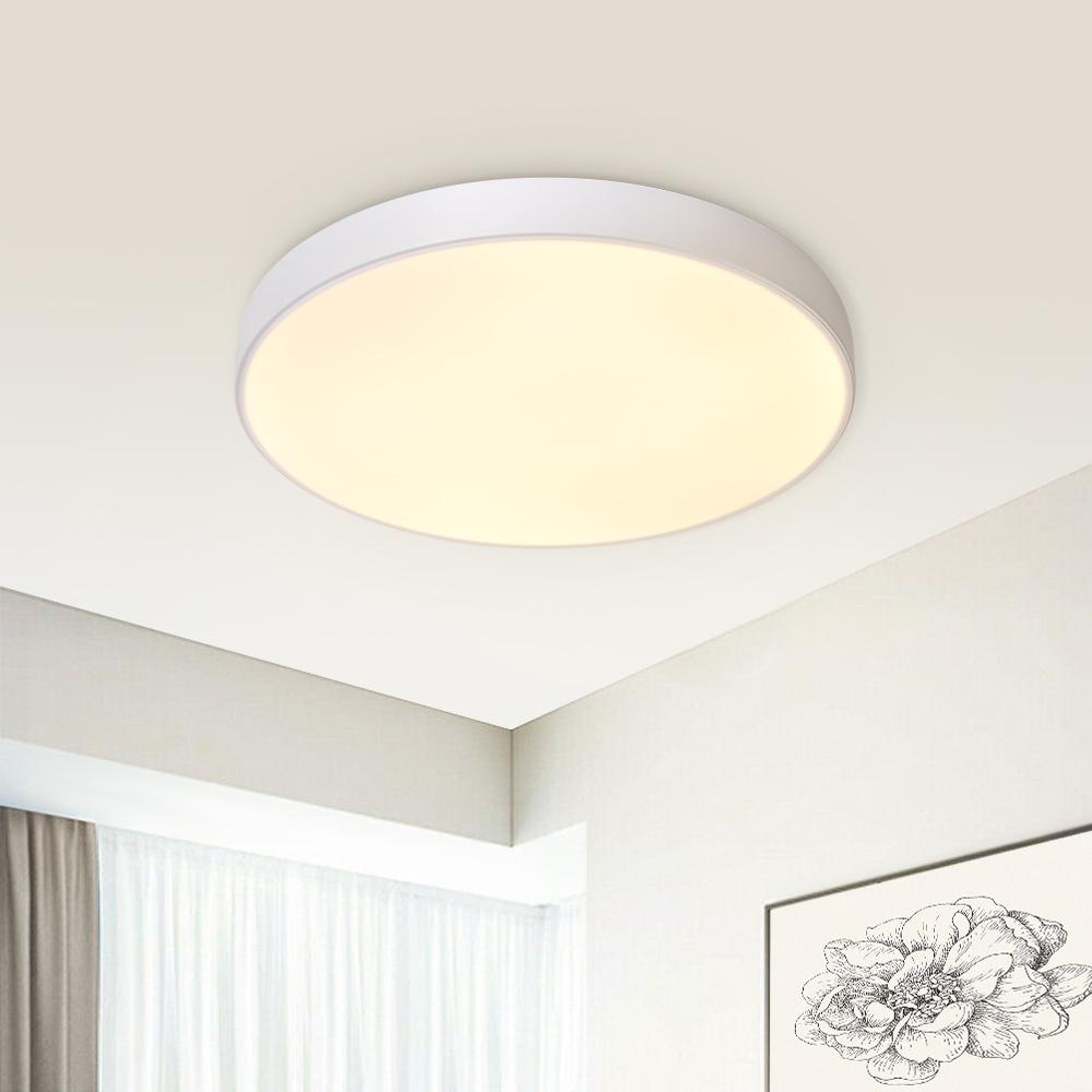 Modern Integrated LED Flush Mount Ultra - Thin Ceiling Light - LightfixturesUAE