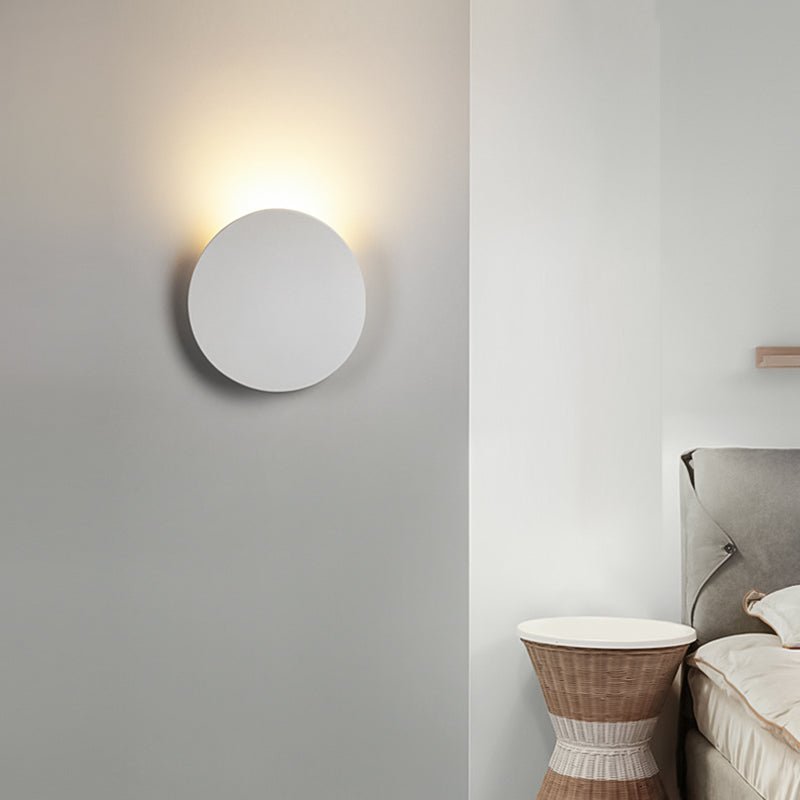 Modern LED Round Solar Shape Circle Wall Light - LightfixturesUAE