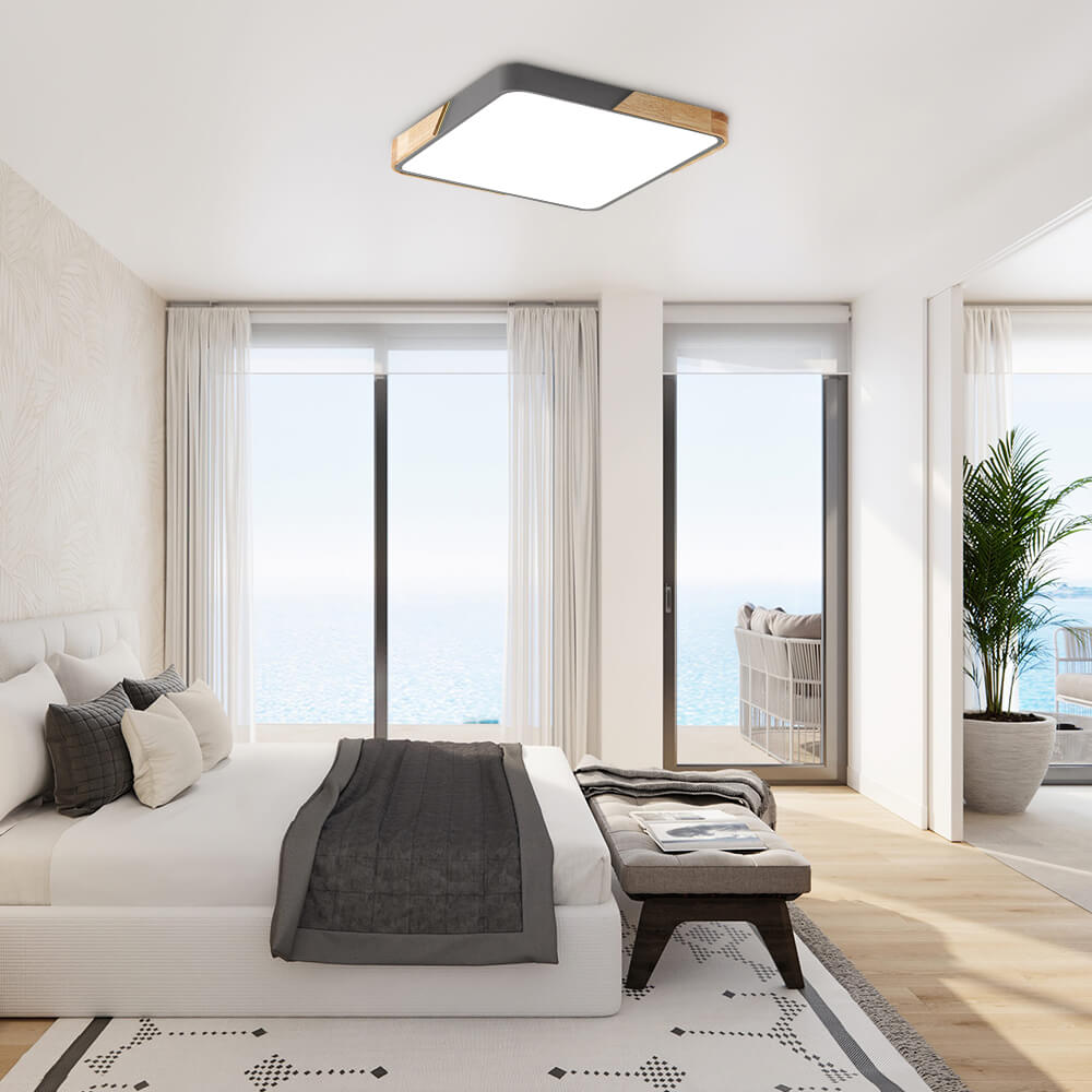 Modern LED Square Cubic Ceiling Light - LightfixturesUAE