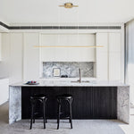 Modern Linear Dimmable LED Island Chandelier - LightfixturesUAE