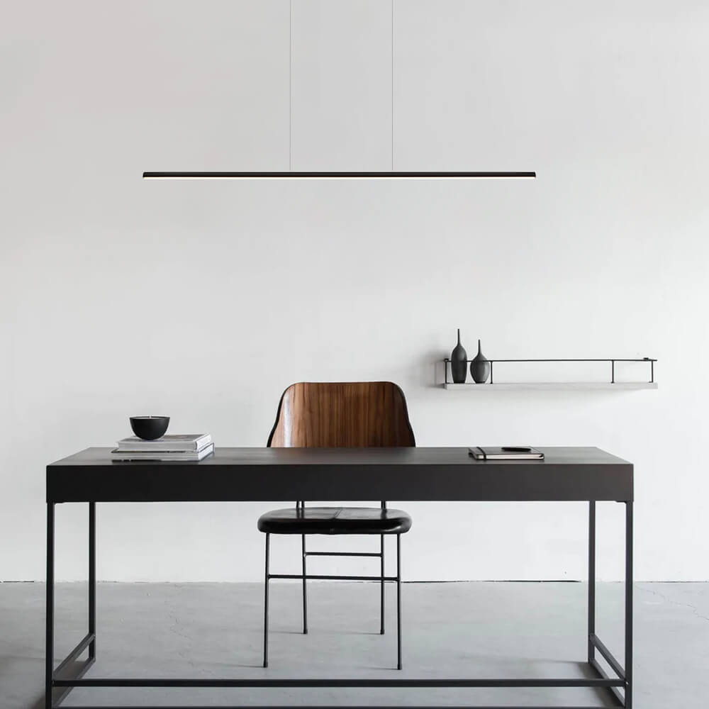 Modern Linear Dimmable LED Island Chandelier - LightfixturesUAE