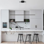 Modern Linear Dimmable LED Island Chandelier - LightfixturesUAE
