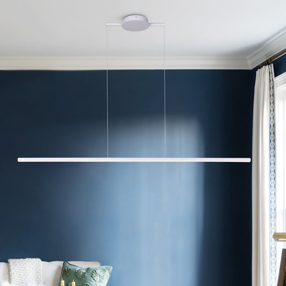 Modern Linear Dimmable LED Island Chandelier - LightfixturesUAE