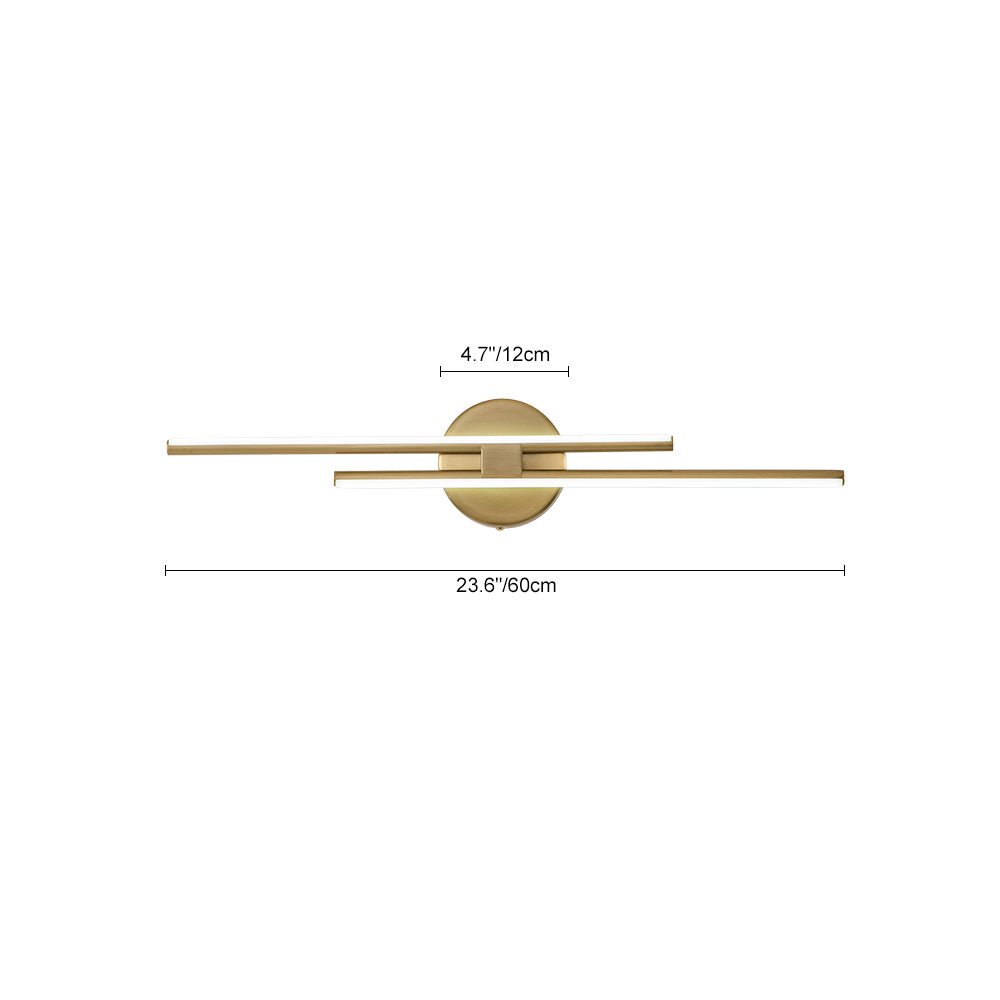 Modern Linear Dimmable LED Vanity Light - LightfixturesUAE