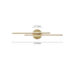 Modern Linear Dimmable LED Vanity Light - LightfixturesUAE
