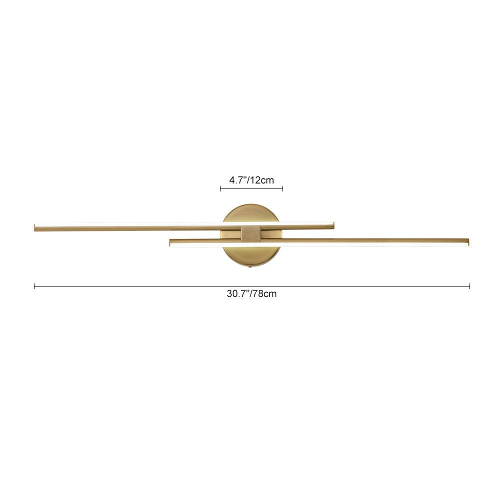 Modern Linear Dimmable LED Vanity Light - LightfixturesUAE