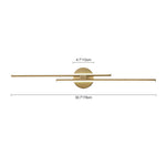 Modern Linear Dimmable LED Vanity Light - LightfixturesUAE