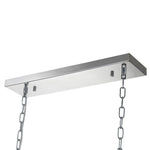 Modern Luxury 10 - Light Oval Crystal Linear Chandelier - LightfixturesUAE