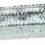 Modern Luxury 10 - Light Oval Crystal Linear Chandelier - LightfixturesUAE
