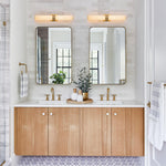 Modern Marble LED Bathroom Vanity Wall Light - LightfixturesUAE