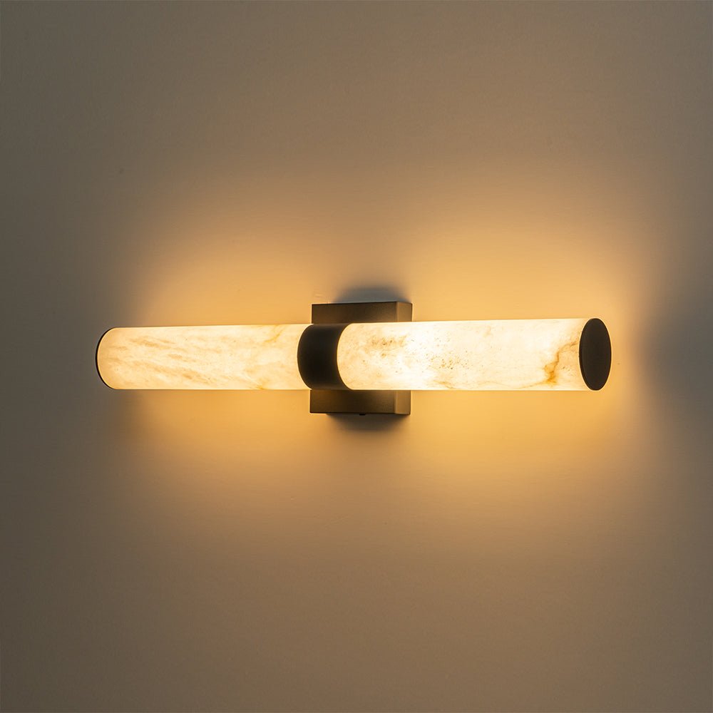 Modern Marble LED Bathroom Vanity Wall Light - LightfixturesUAE